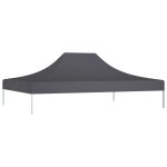 Vidaxl toit de tente de réception 4, 5x3 m anthracite 270 g / m² Vidaxl toit de tente de réception 4, 5x3 m anthracite 270 g / m²