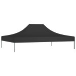Vidaxl toit de tente de réception 4, 5x3 m noir 270 g / m² Vidaxl toit de tente de réception 4, 5x3 m noir 270 g / m²