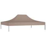 Vidaxl toit de tente de réception 4, 5x3 m taupe 270 g / m² Vidaxl toit de tente de réception 4, 5x3 m taupe 270 g / m²