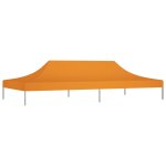 Vidaxl toit de tente de réception 6x3 m orange 270 g / m² Vidaxl toit de tente de réception 6x3 m orange 270 g / m²