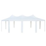 Vidaxl tonnelle 834x448x320 cm blanc