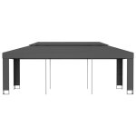 Vidaxl tonnelle avec toit double 3x6 m anthracite Vidaxl tonnelle avec toit double 3x6 m anthracite