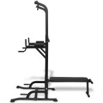 Vidaxl tour de musculation avec banc d'assise