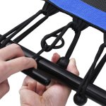 Vidaxl trampoline avec poignée et coussin de sécurité hexagonal 122 cm Vidaxl trampoline avec poignée et coussin de sécurité hexagonal 122 cm