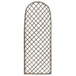 Vidaxl treillis de jardin 6 pcs 30x120 cm saule