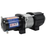 Vidaxl treuil lectrique 12 v 4500 lbs 2040 kg avec tlcommande