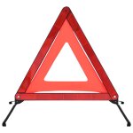 Vidaxl triangle de signalisation routire 10pcs rouge 56, 5x36, 5x44, 5cm
