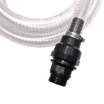 Vidaxl tuyau d'aspiration avec raccords 10 m 22 mm blanc Vidaxl tuyau d'aspiration avec raccords 10 m 22 mm blanc