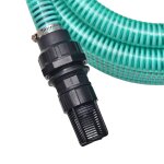 Vidaxl tuyau d'aspiration avec raccords 7 m 22 mm vert Vidaxl tuyau d'aspiration avec raccords 7 m 22 mm vert