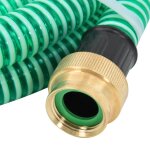 Vidaxl tuyau d'aspiration avec raccords en laiton 15 m 25 mm vert Vidaxl tuyau d'aspiration avec raccords en laiton 15 m 25 mm vert