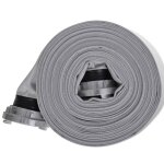 Vidaxl tuyau d'incendie 20 m 3 pouces avec raccords b - storz