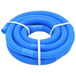 Vidaxl tuyau de piscine avec colliers de serrage bleu 38 mm 6 m