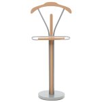 Vidaxl valet de chambre 45 x 35 x 107 cm naturel