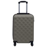 Vidaxl valise rigide anthracite abs