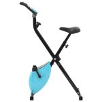 Vidaxl vélo d'appartement magnétique avec mesure du pouls noir et bleu Vidaxl vélo d'appartement magnétique avec mesure du pouls noir et bleu