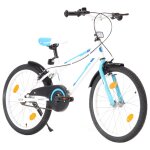 Vidaxl vlo pour enfants 20 pouces bleu et blanc