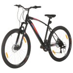Vidaxl vlo de montagne 21 vitesses roues 29 pouces cadre 48 cm noir
