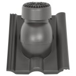 Vidaxl ventilateur de toit anthracite