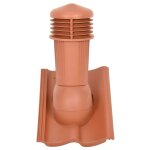 Vidaxl ventilateur de toit rouge