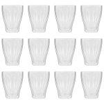 Vidaxl verres  latte macchiato double paroi 12 pcs 370 ml