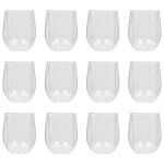 Vidaxl verres  th double paroi 12 pcs 320 ml