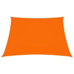 Vidaxl voile de parasol tissu oxford carr� 2x2 m orange