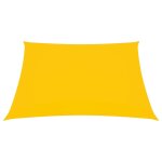 Vidaxl voile de parasol tissu oxford carr� 3x3 m jaune