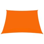 Vidaxl voile de parasol tissu oxford carr� 3x3 m orange