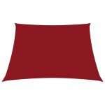 Vidaxl voile de parasol tissu oxford carré 3x3 m rouge Vidaxl voile de parasol tissu oxford carré 3x3 m rouge