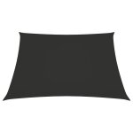 Vidaxl voile de parasol tissu oxford carr 6x6 m anthracite