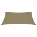 Vidaxl voile de parasol tissu oxford rectangulaire 2, 5x3, 5 m beige Vidaxl voile de parasol tissu oxford rectangulaire 2, 5x3, 5 m beige