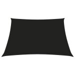 Vidaxl voile de parasol tissu oxford rectangulaire 2, 5x3 m noir