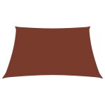 Vidaxl voile de parasol tissu oxford rectangulaire 2, 5x3 m terre cuite