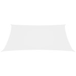 Vidaxl voile de parasol tissu oxford rectangulaire 2, 5x4, 5 m blanc