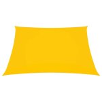 Vidaxl voile de parasol tissu oxford rectangulaire 2, 5x4, 5 m jaune
