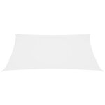 Vidaxl voile de parasol tissu oxford rectangulaire 2, 5x4 m blanc
