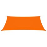 Vidaxl voile de parasol tissu oxford rectangulaire 2, 5x4 m orange