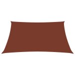 Vidaxl voile de parasol tissu oxford rectangulaire 2, 5x4 m terre cuite