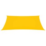 Vidaxl voile de parasol tissu oxford rectangulaire 2, 5x5 m jaune