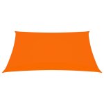 Vidaxl voile de parasol tissu oxford rectangulaire 2x2, 5 m orange