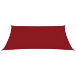 Vidaxl voile de parasol tissu oxford rectangulaire 2x3 m rouge Vidaxl voile de parasol tissu oxford rectangulaire 2x3 m rouge