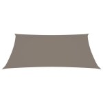 Vidaxl voile de parasol tissu oxford rectangulaire 2x4, 5 m taupe