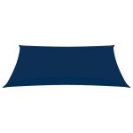 Vidaxl voile de parasol tissu oxford rectangulaire 2x4 m bleu