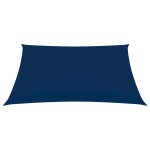 Vidaxl voile de parasol tissu oxford rectangulaire 3, 5x4, 5 m bleu