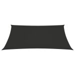 Vidaxl voile de parasol tissu oxford rectangulaire 3x4, 5 m anthracite
