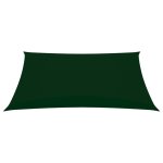 Vidaxl voile de parasol tissu oxford rectangulaire 3x4 m vert foncé Vidaxl voile de parasol tissu oxford rectangulaire 3x4 m vert foncé