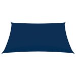 Vidaxl voile de parasol tissu oxford rectangulaire 3x5 m bleu