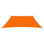 Vidaxl voile de parasol tissu oxford trapze 3 / 4x3 m orange