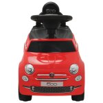 Vidaxl voiture à chevaucher fiat 500 rouge Vidaxl voiture à chevaucher fiat 500 rouge