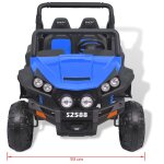 Vidaxl voiture lectrique pour enfants 2 places xxl bleu et noir